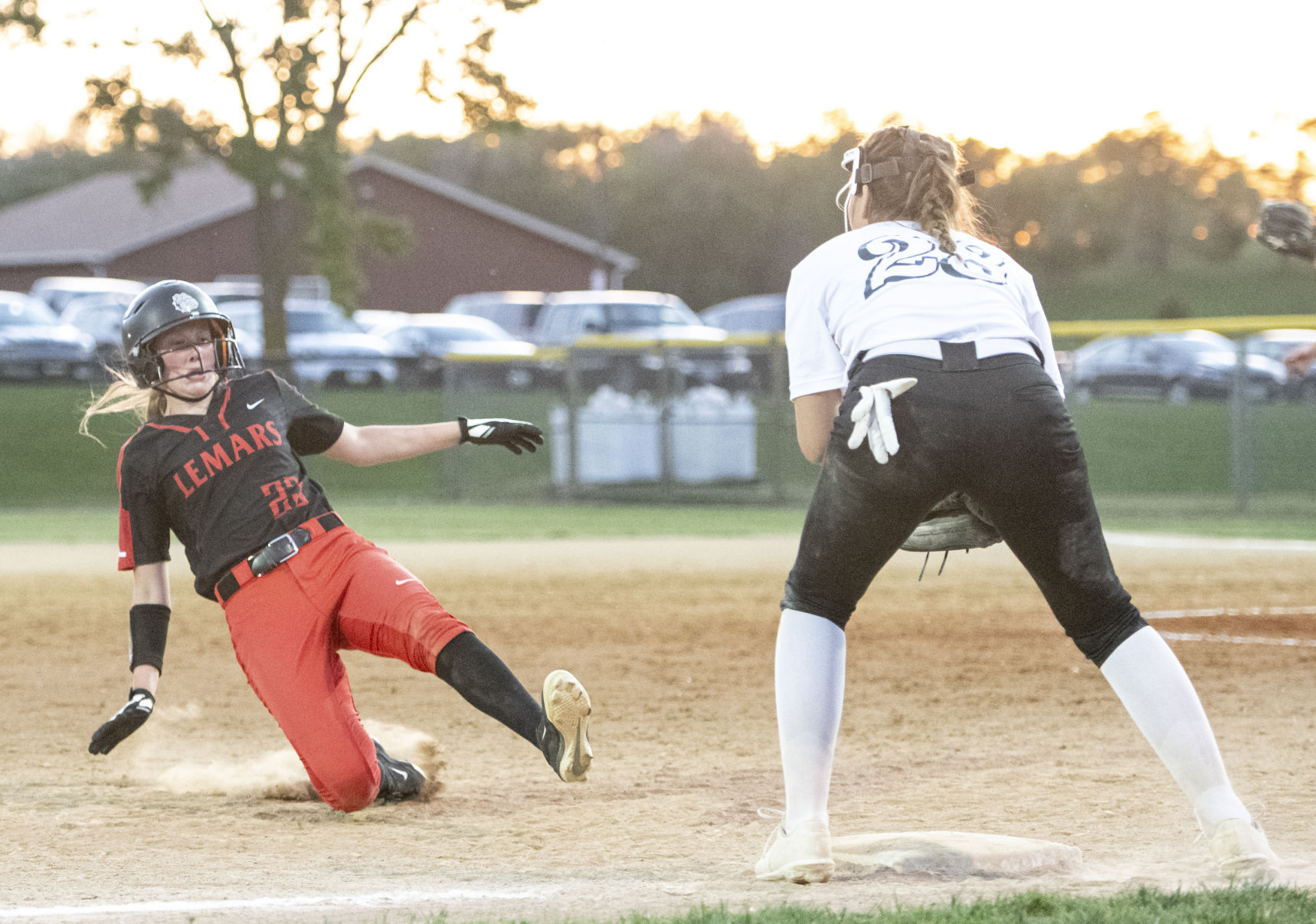 West vs Le Mars softball